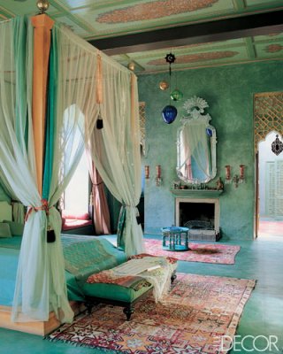 Bedroom on By Houseofdeva In Bed Canopy   Bohemian Bedroom   Turquoise Bedroom
